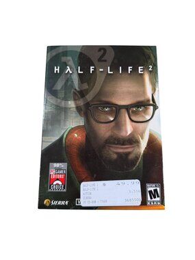 Half-Life 2 PC Game Box Set With Discs Valve Sierra Action Game